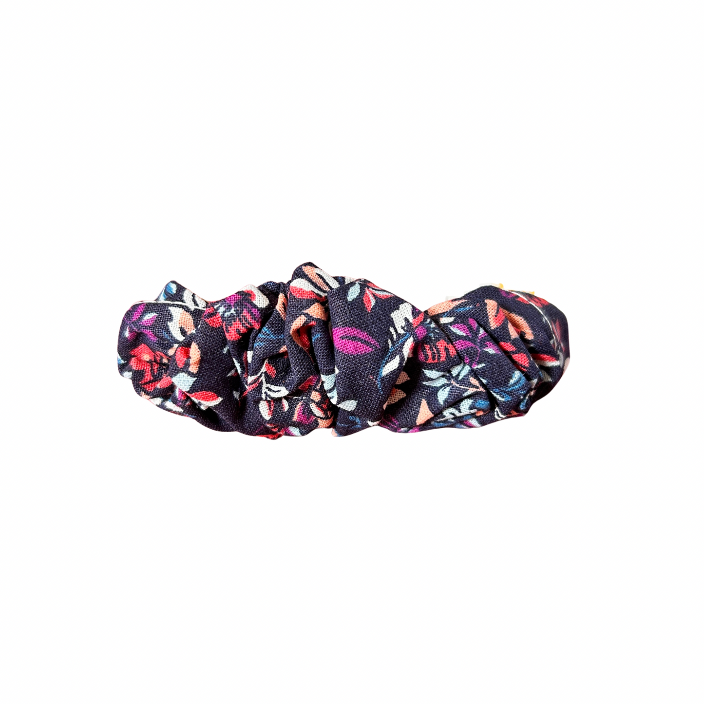Barrette en tissu Mlle Pénélope