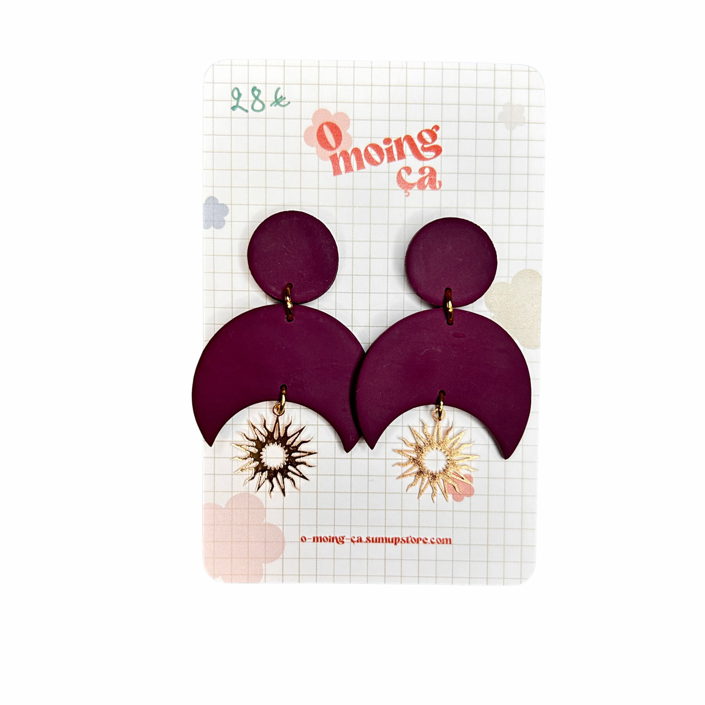 Boucles d’oreilles Hécate O moing ça