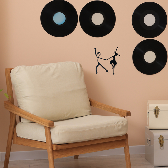 Décoration danseurs rock Filomen 3D