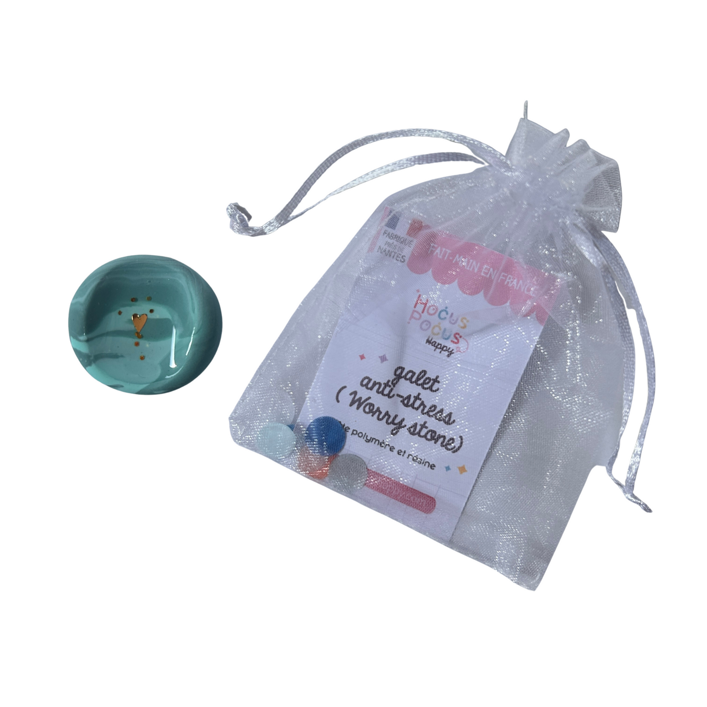 Worry Stone – Galet anti-stress artisanal Hocus Pocus
