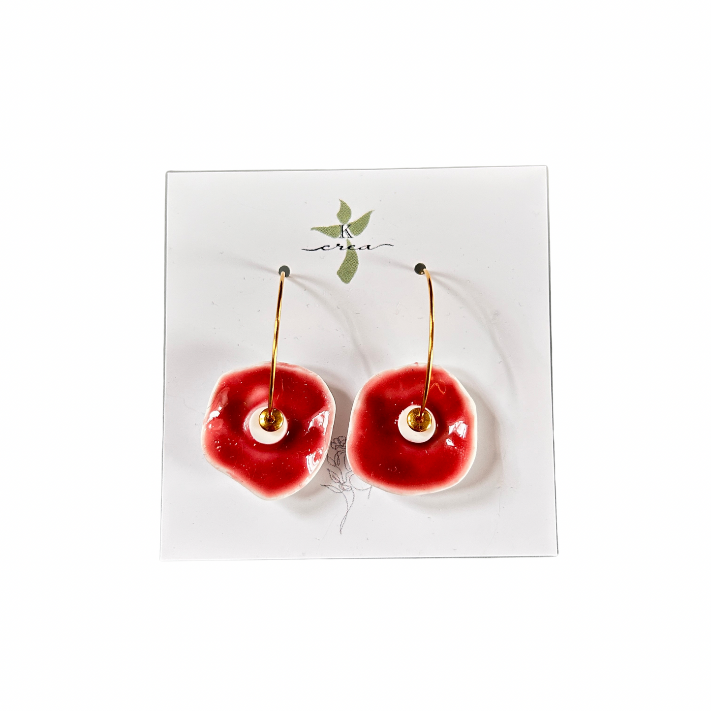Boucles d’oreilles créoles Kcrea