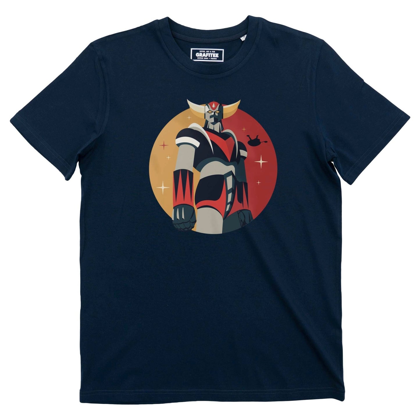 Tee-shirt M Goldorak Anime Grafitee
