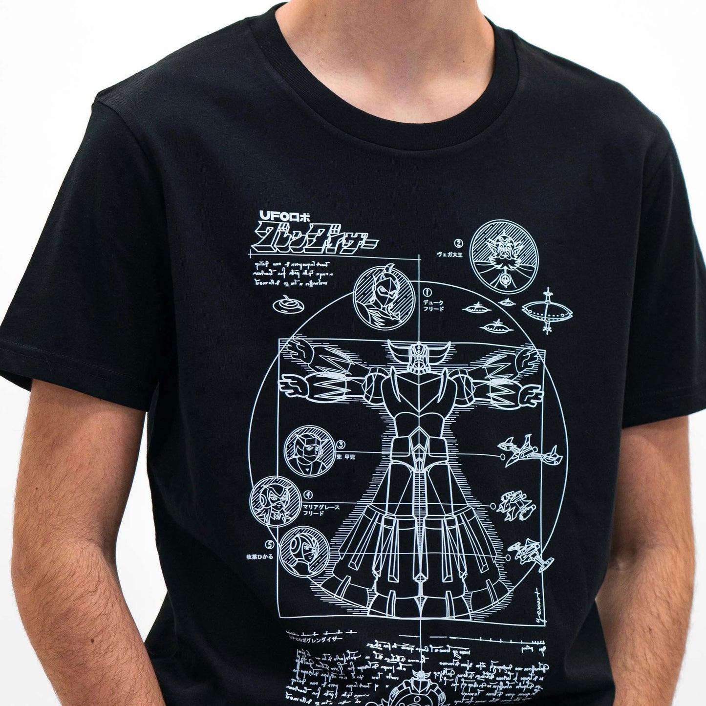 Tee-shirt L Grendizer Goldorak Grafitee