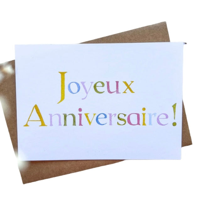 ✨ Carte postale illustrée à l’aquarelle Bisou iodé