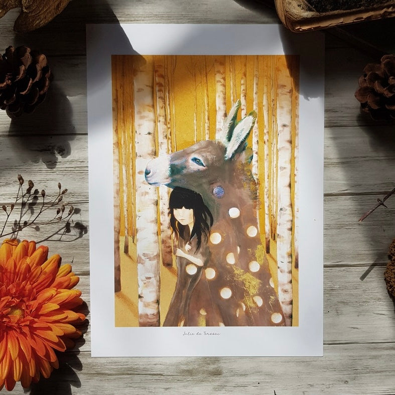 Affiche Peau d’âne Julie Deterssac