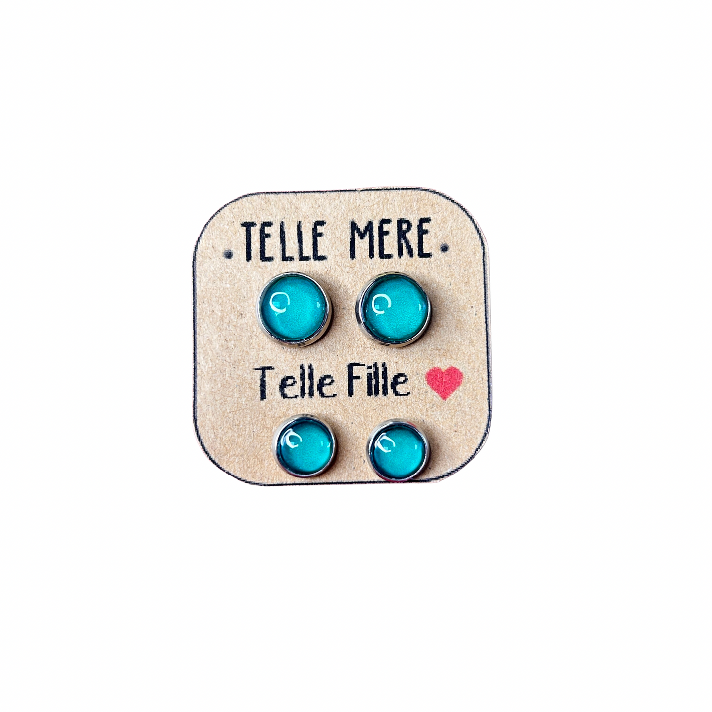 Puces d’oreilles Mère / fille Dans l’air du temps