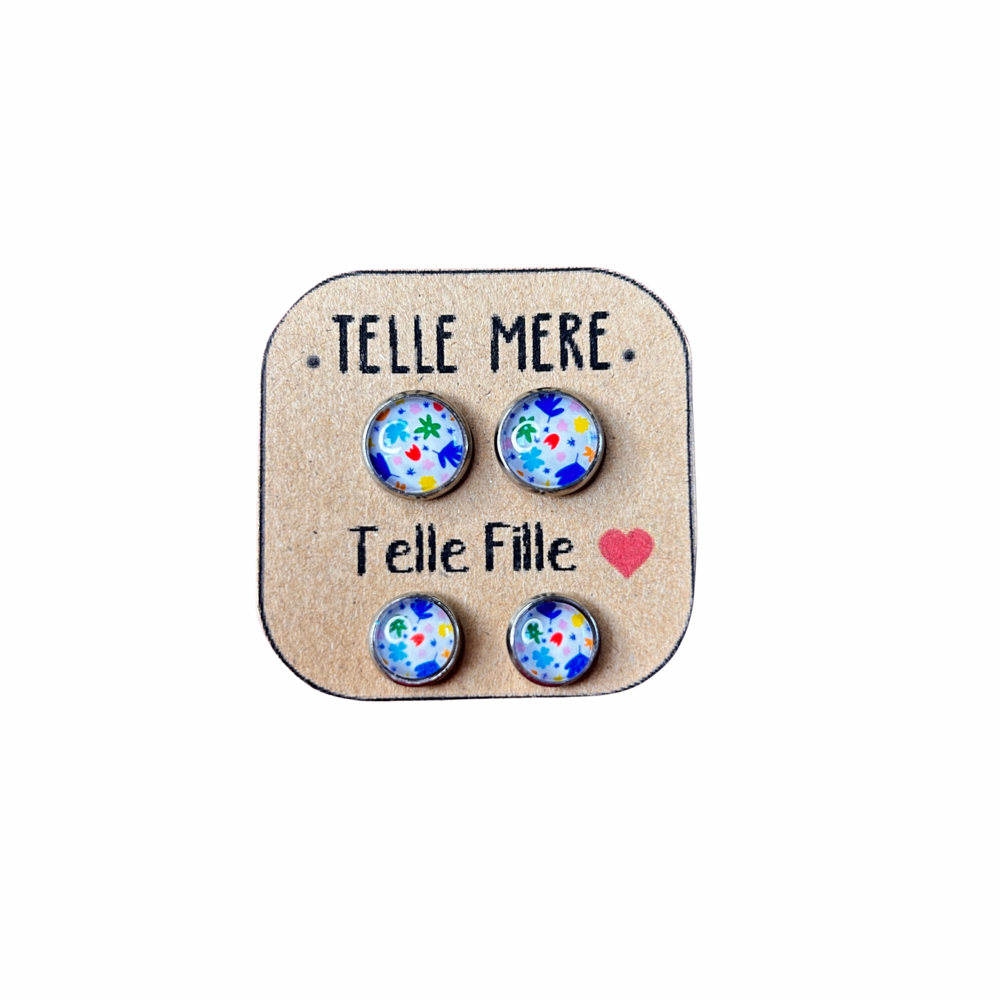 Puces d’oreilles Mère / fille Dans l’air du temps