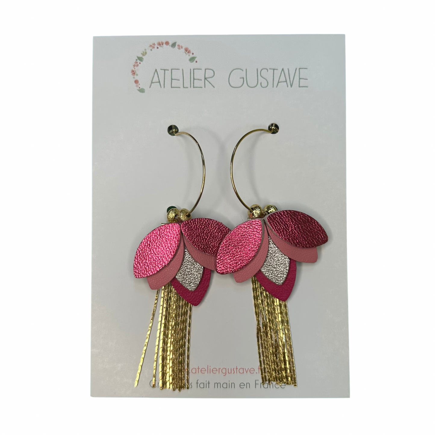 Créoles Ninon Atelier Gustave