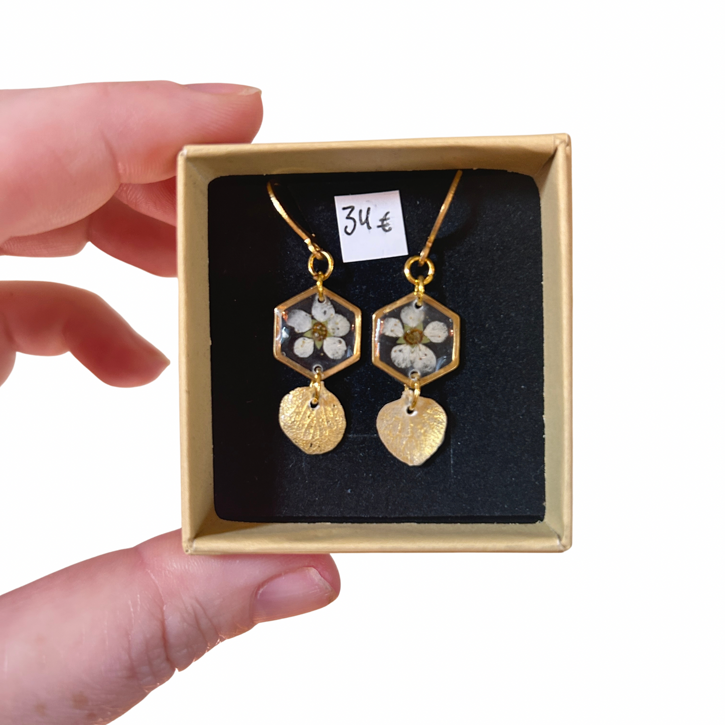 Boucles d’oreilles fleuries Chez renarde
