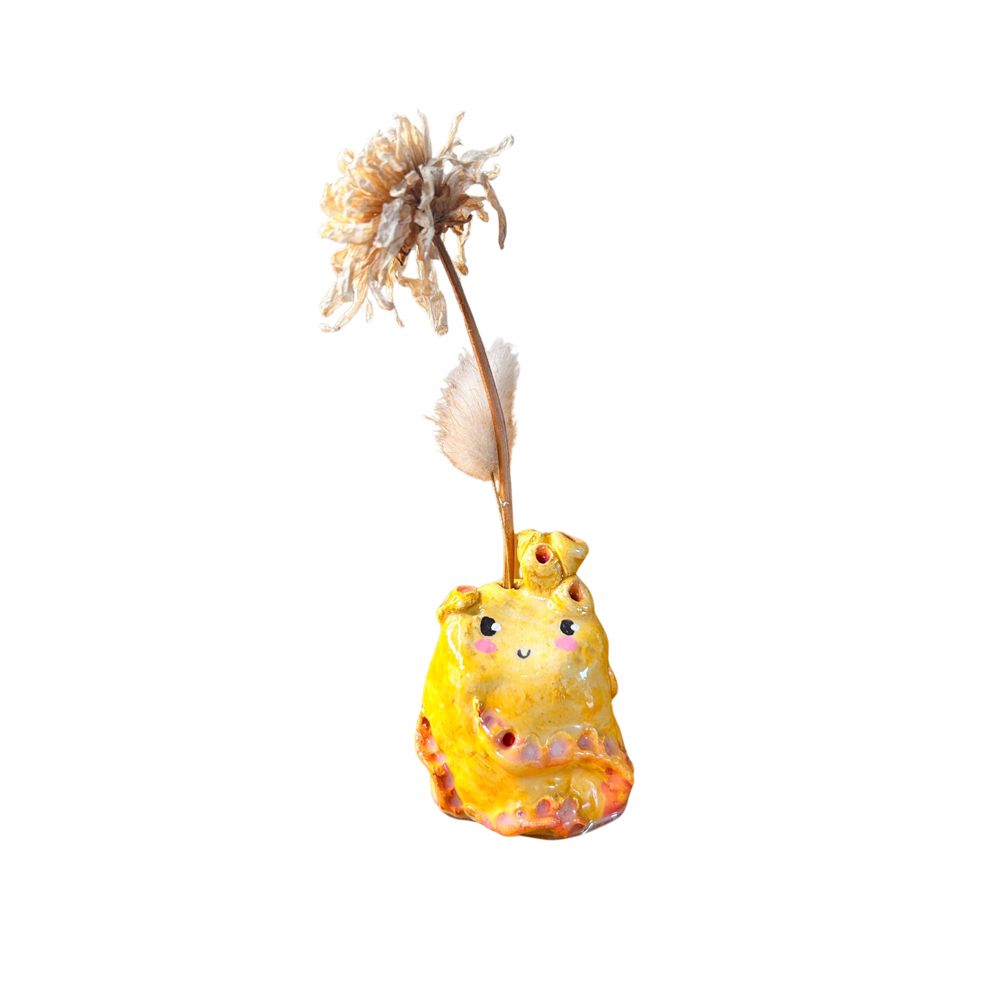 Mini vase à fleurs séchées Chez renarde
