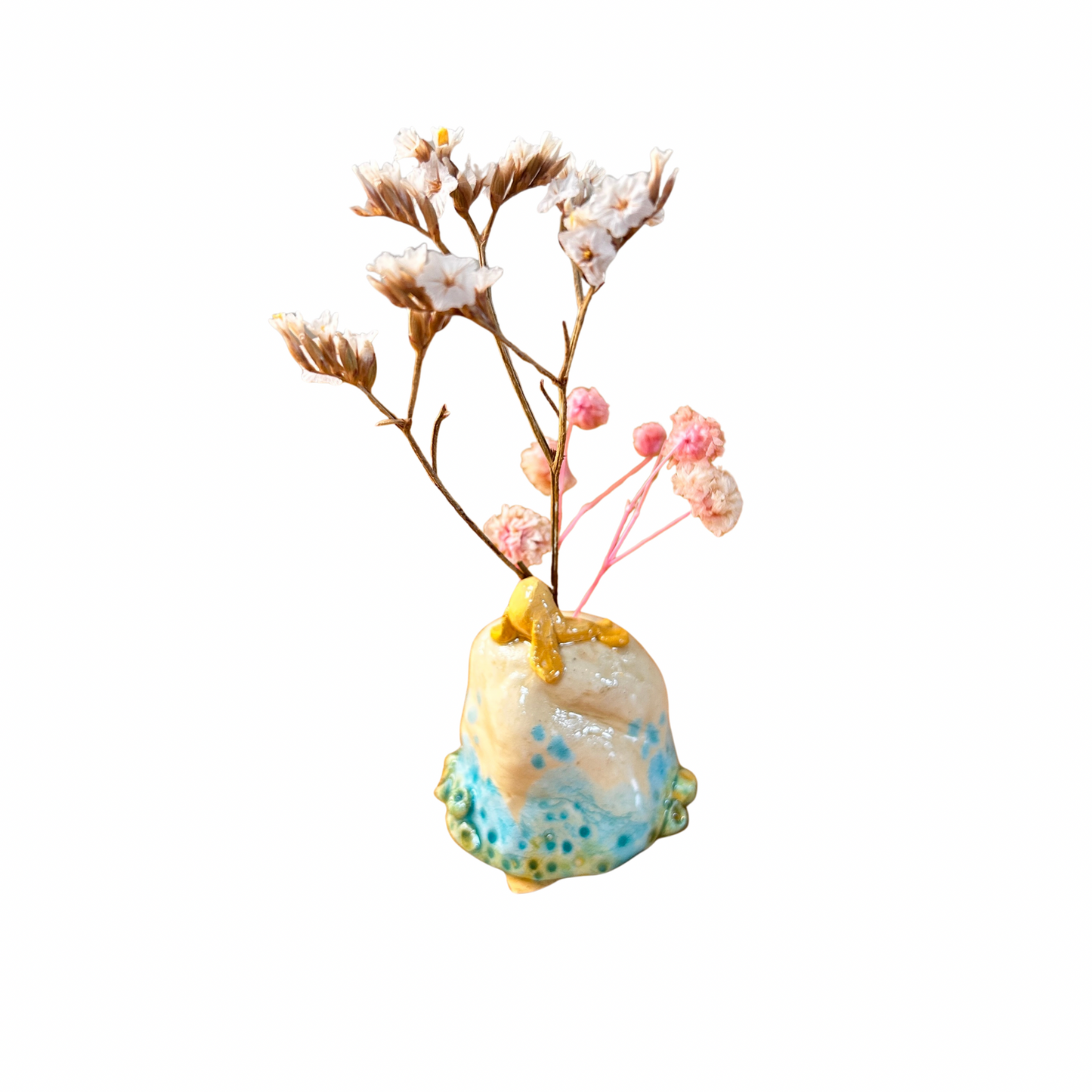 Mini vase à fleurs séchées Chez renarde