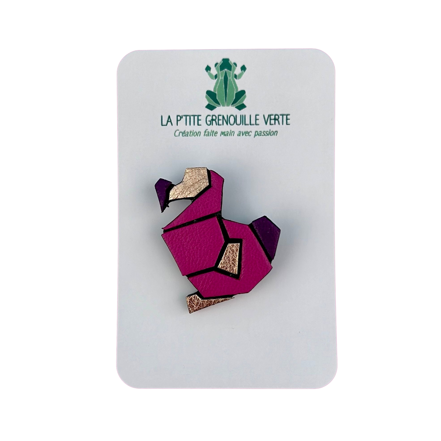 Broche Dodo La p'tite grenouille verte
