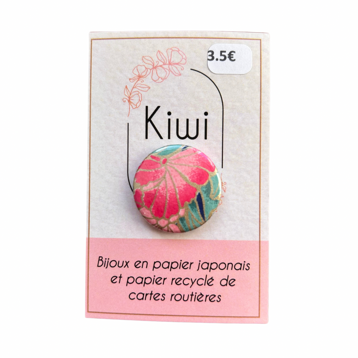 Badge Kiwi et compagnie