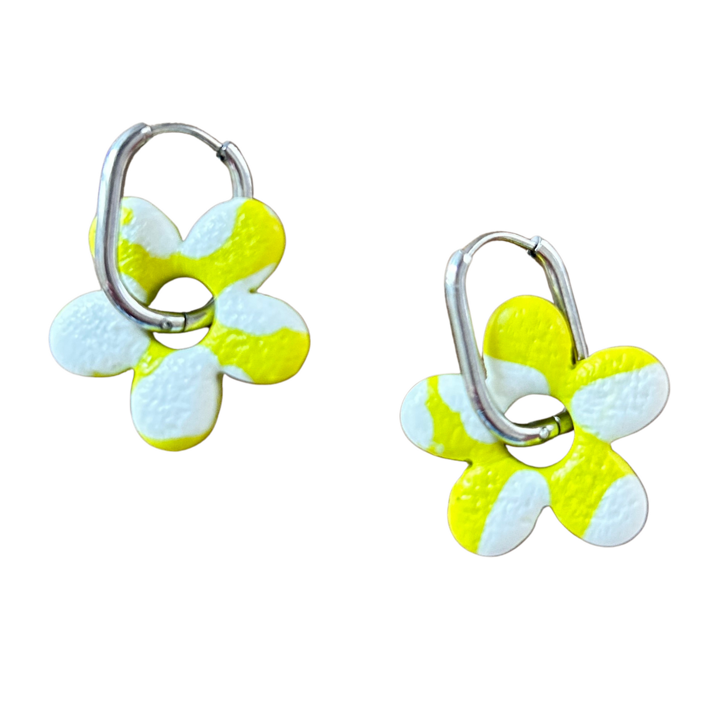Créoles Ovales fleur Gigi Pop