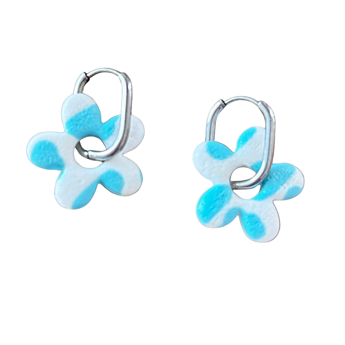 Créoles Ovales fleur Gigi Pop