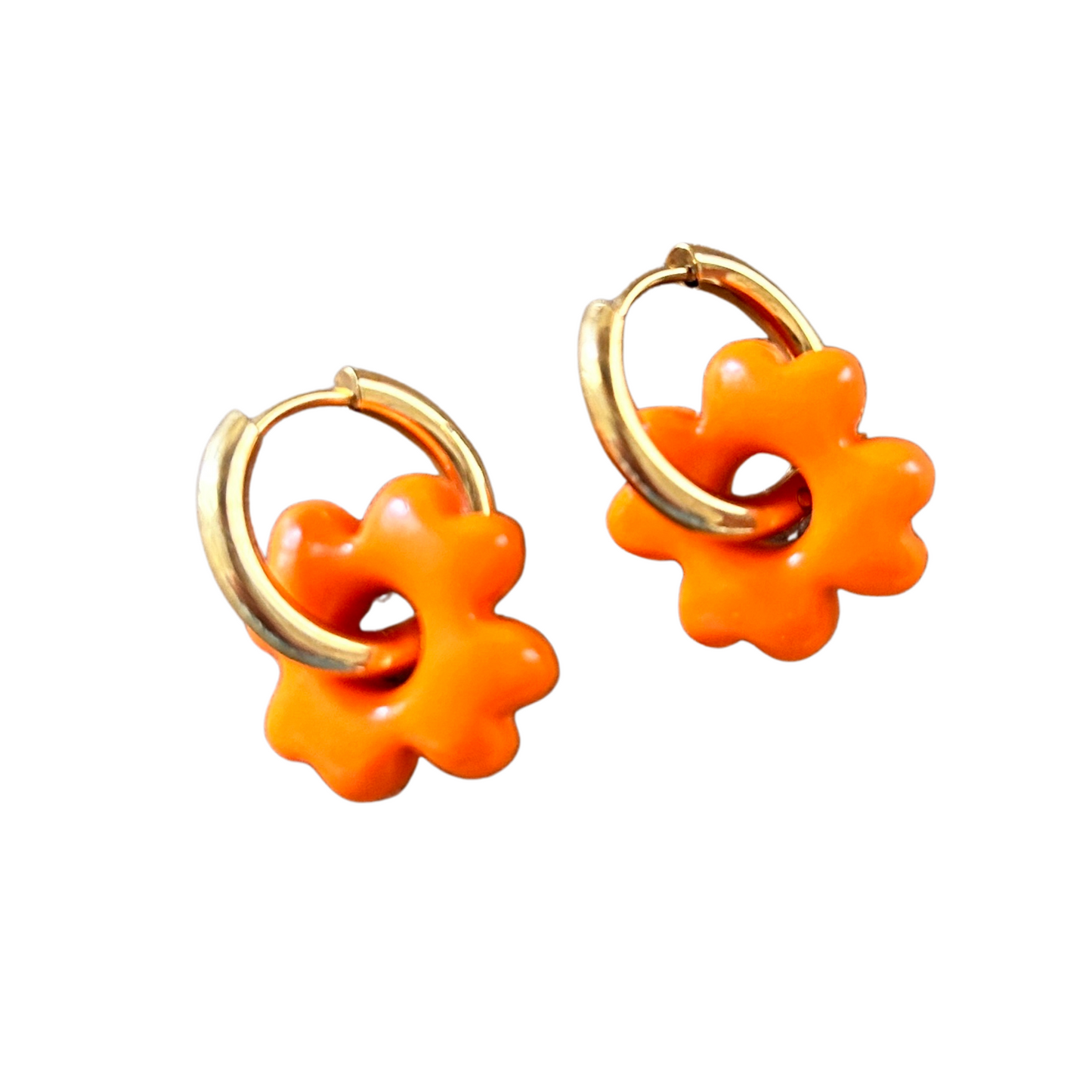 Petites créoles fleur Gigi Pop
