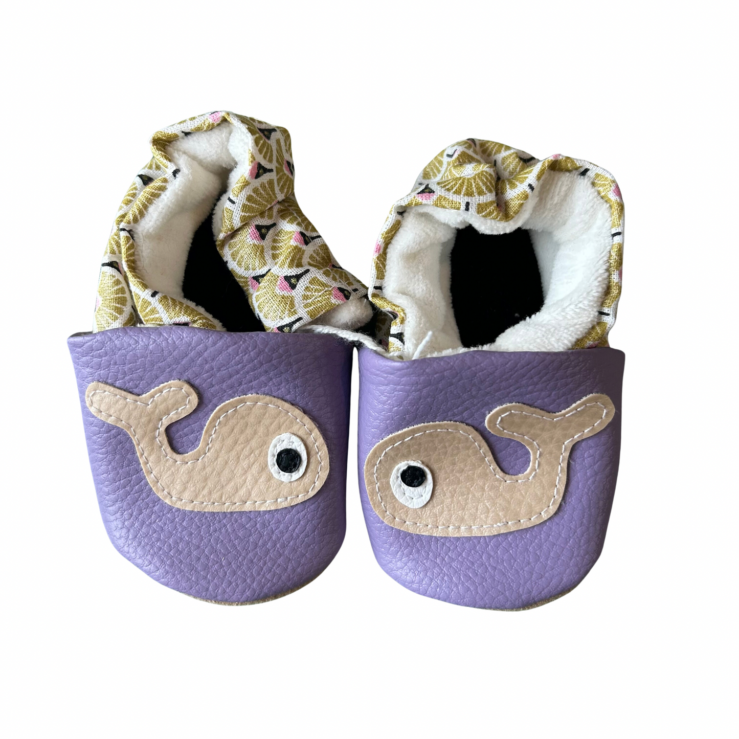 Chaussons souples 0/6 mois Lololinette