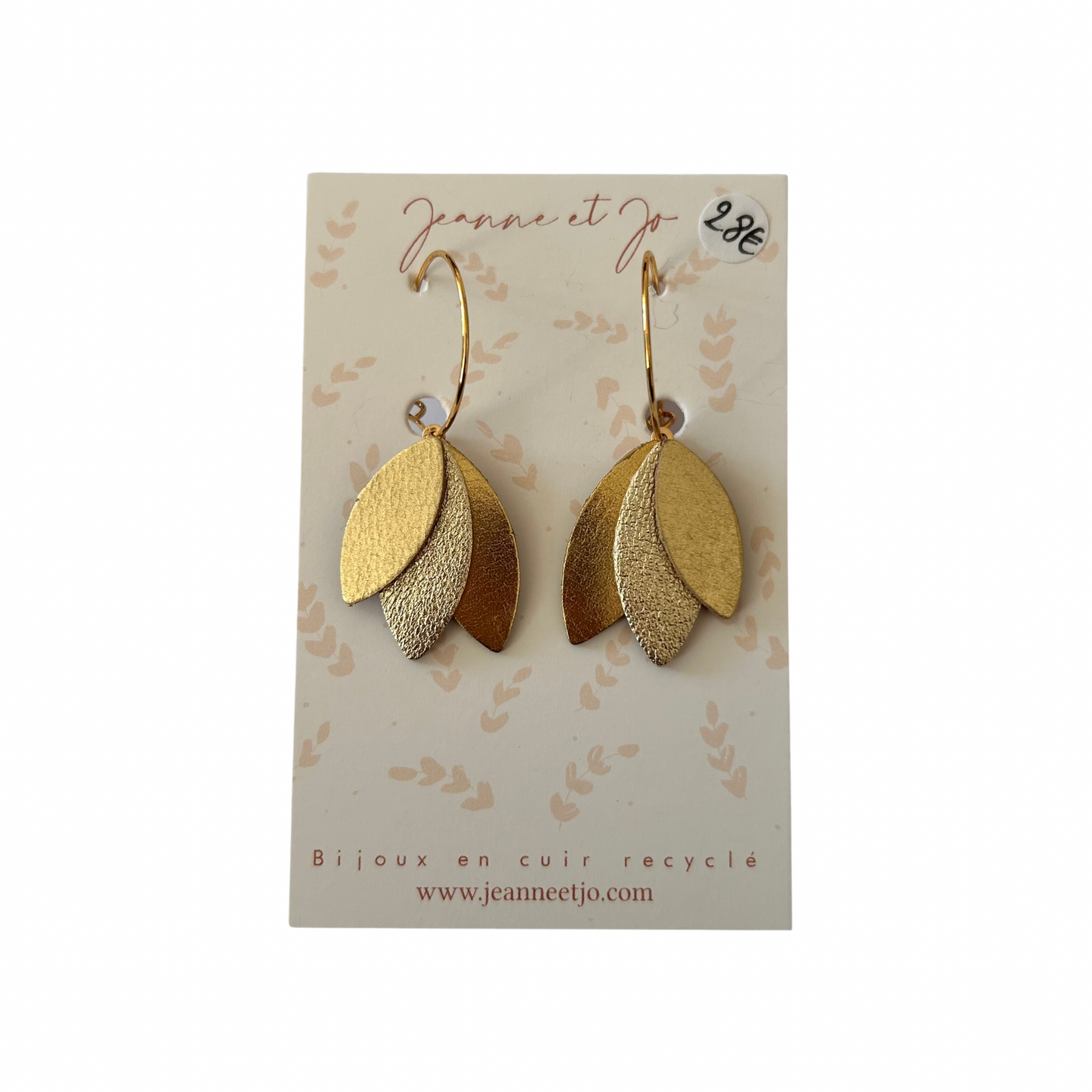 Boucles d’oreilles Jesse Jeanne et Jo