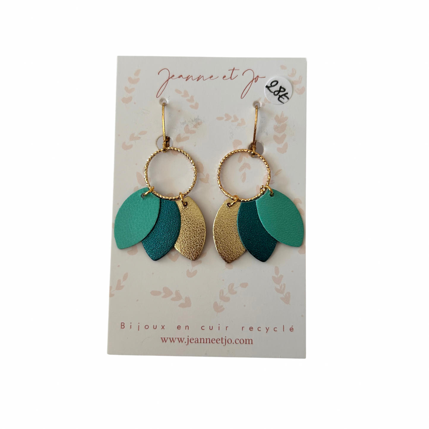 Boucles d’oreilles Kali Jeanne et Jo