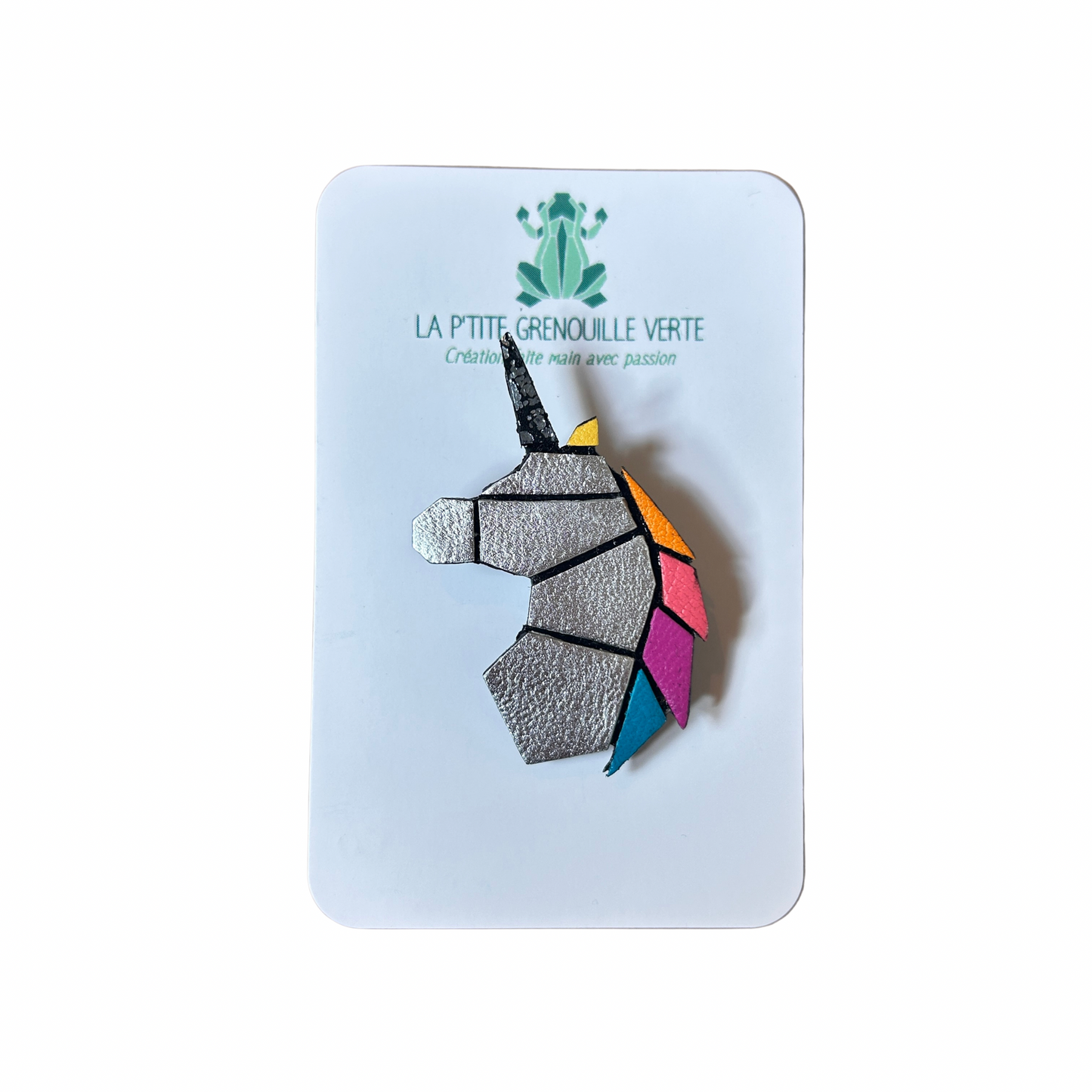 Broche Licorne La p’tite grenouille verte