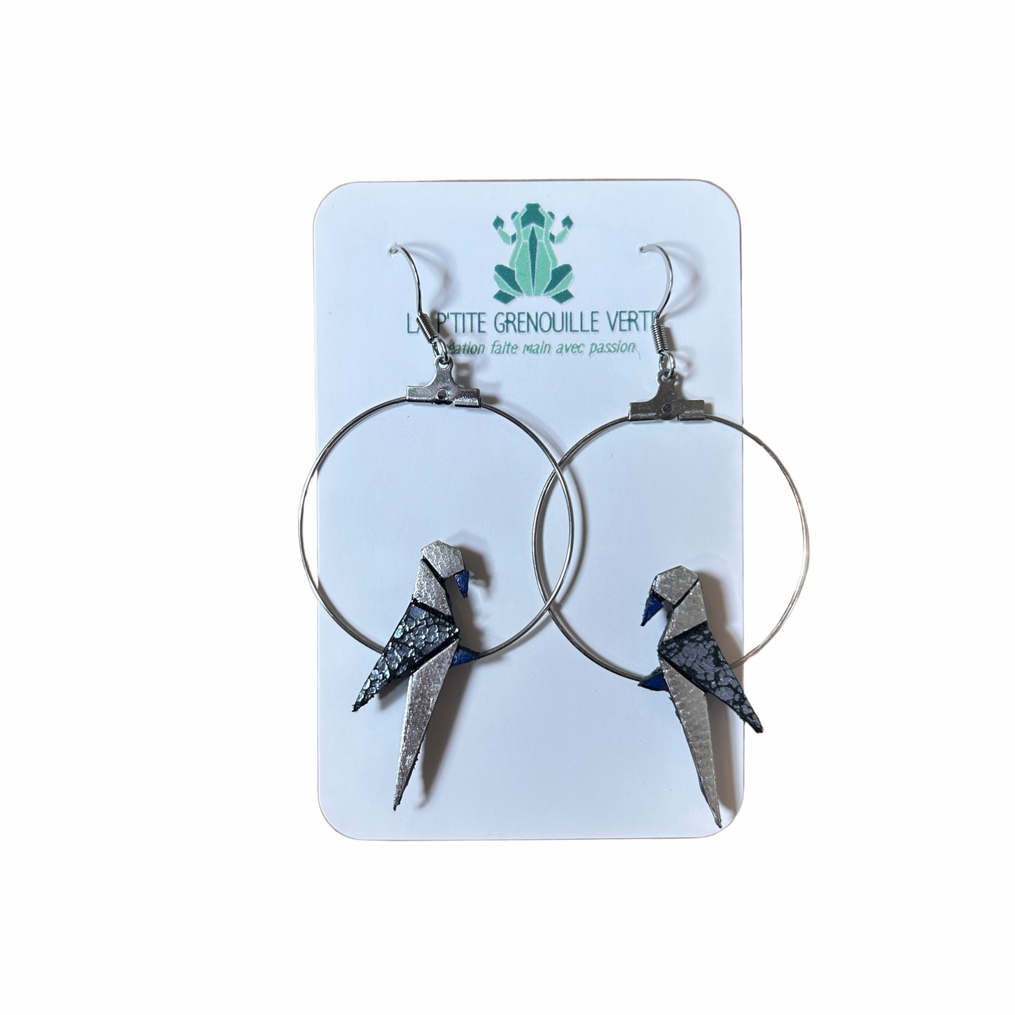 Boucles d’oreilles Rio La p’tite grenouille verte