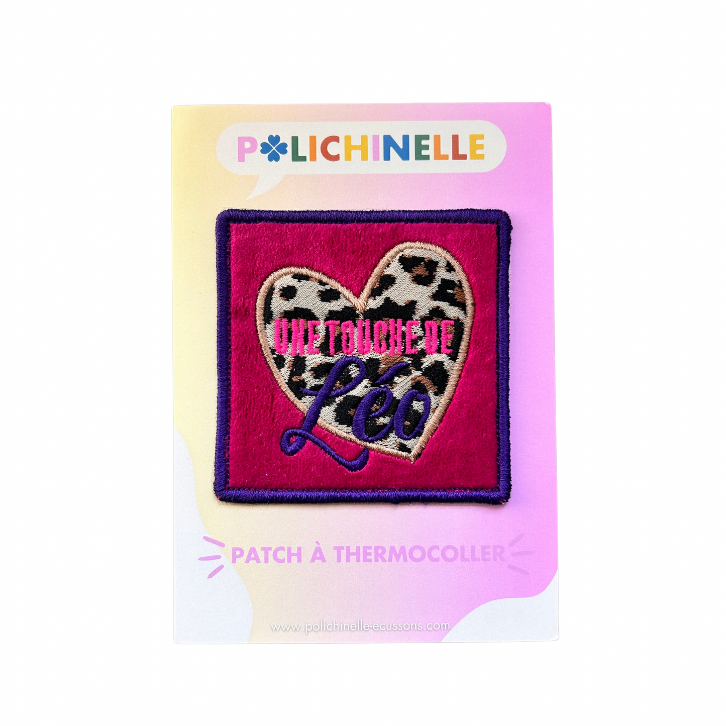 Écusson à thermocoller Polichinelle