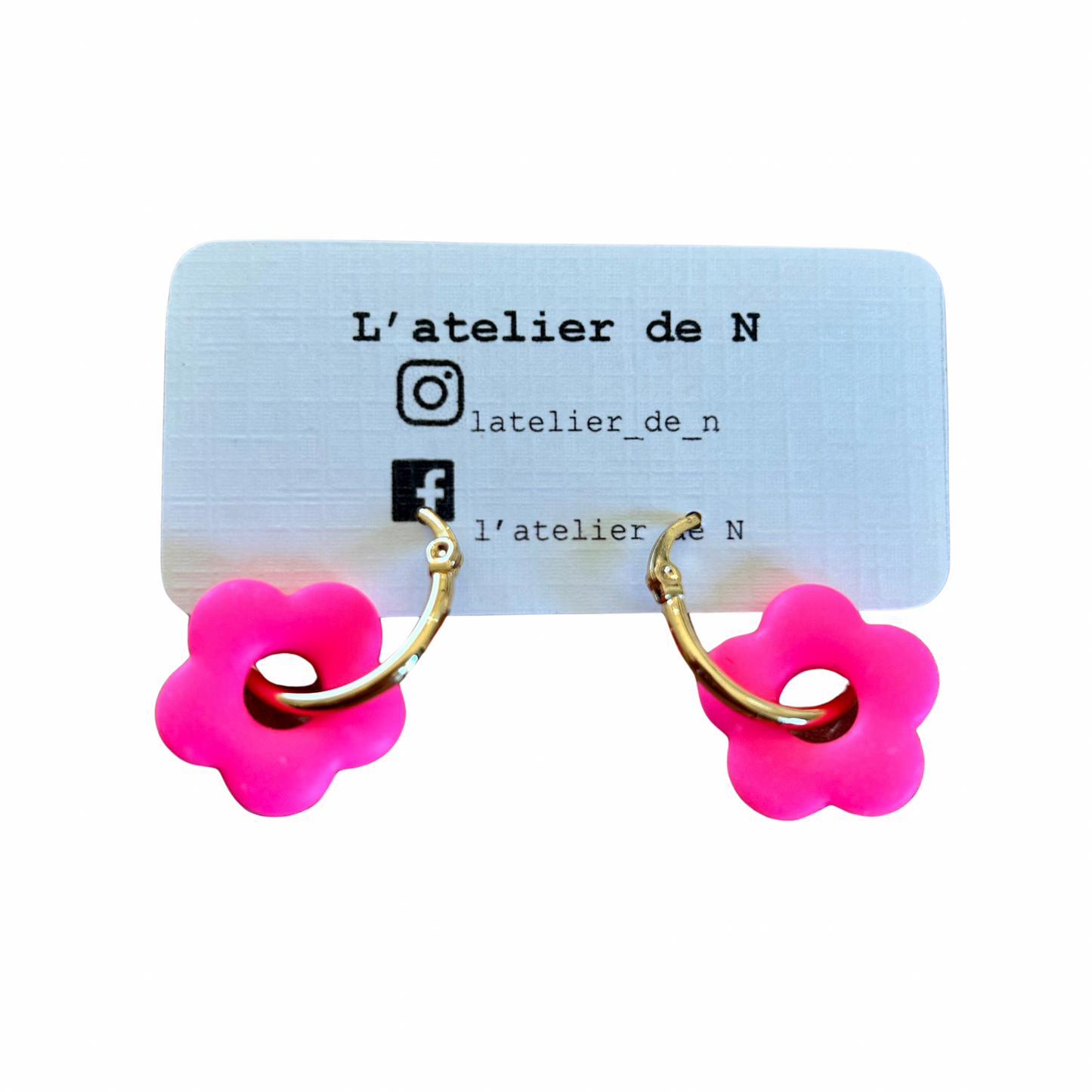 Boucles d’oreilles Sylvette L’atelier de N