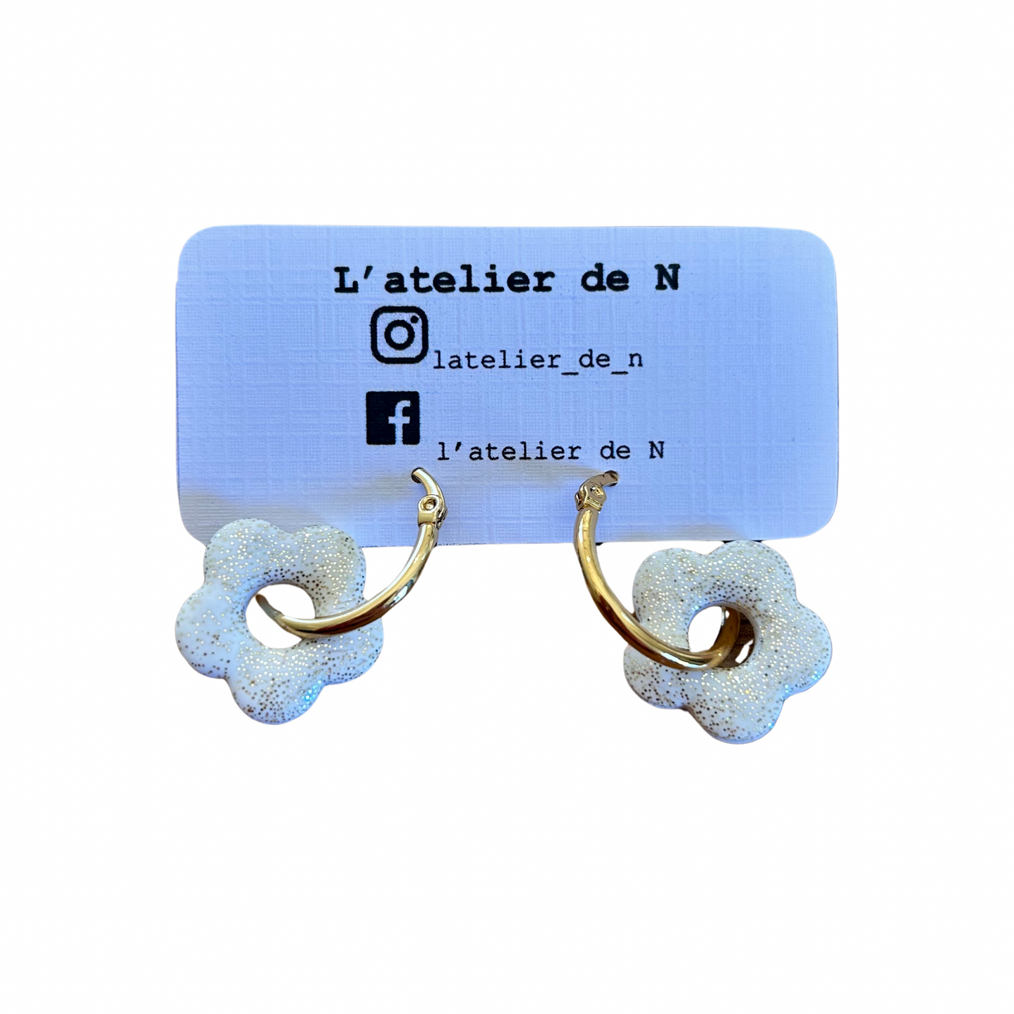 Boucles d’oreilles Sylvette L’atelier de N