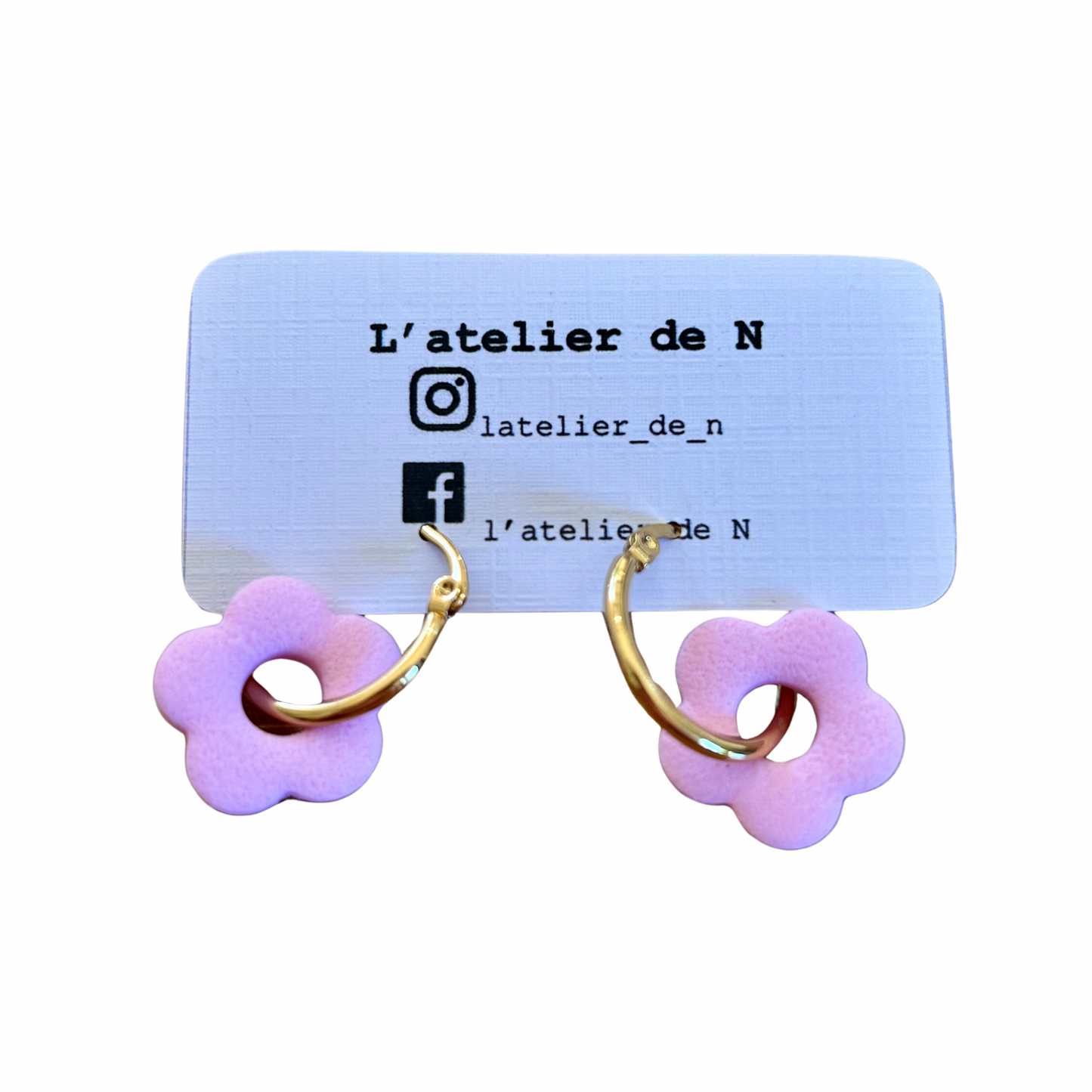 Boucles d’oreilles Sylvette L’atelier de N