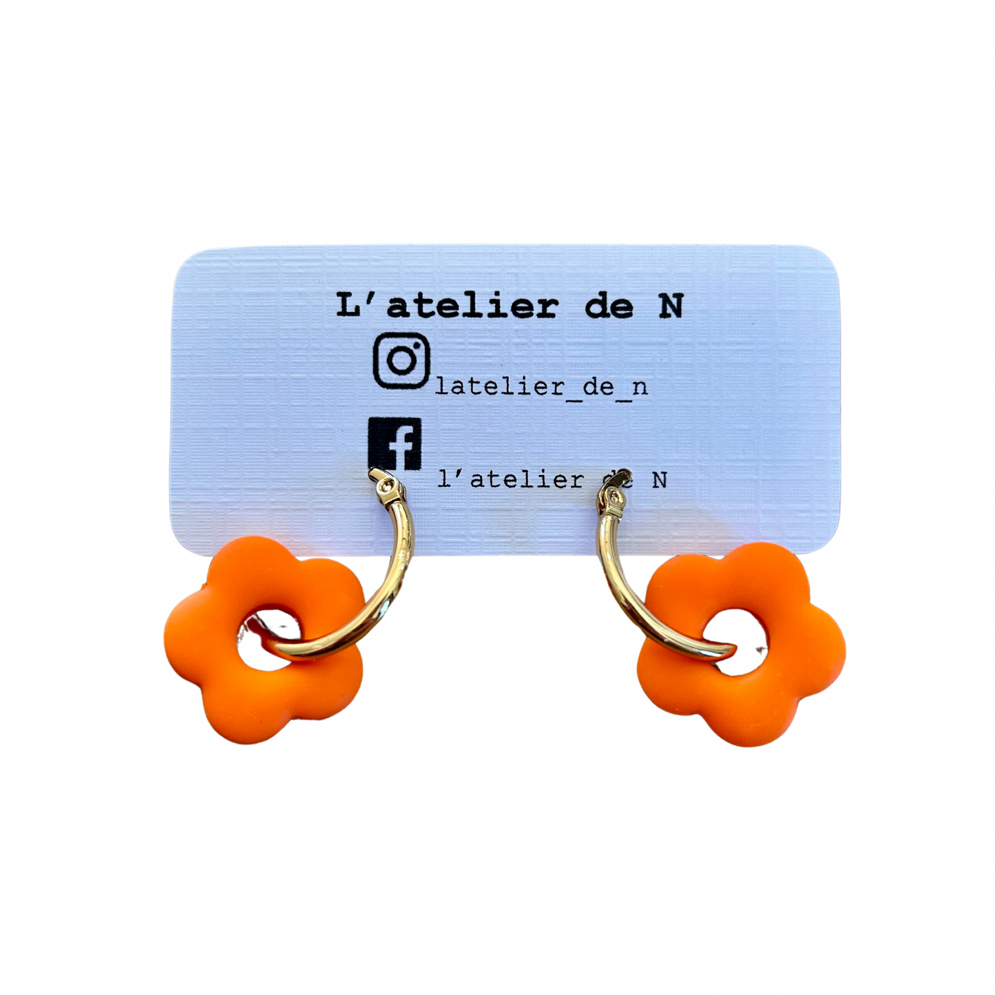 Boucles d’oreilles Sylvette L’atelier de N