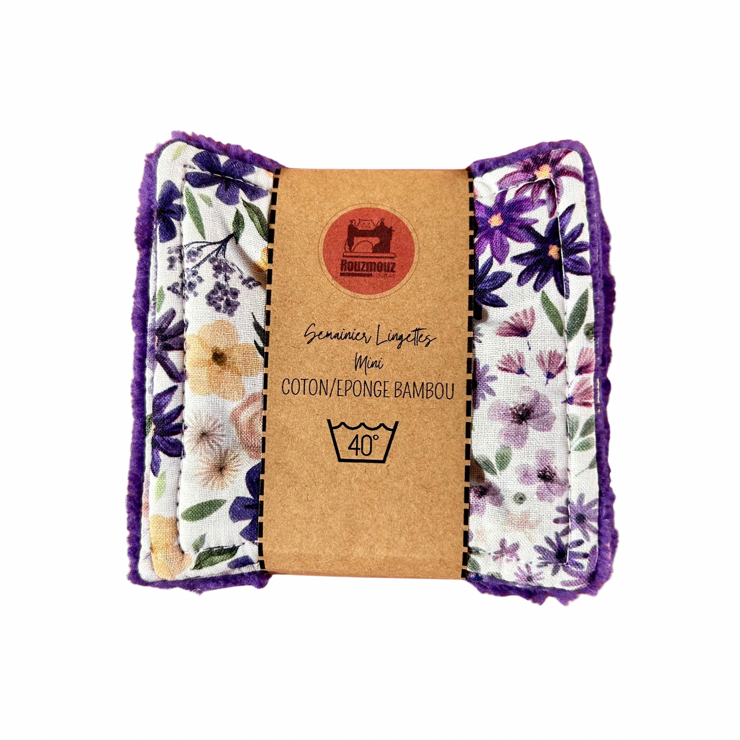 Semainier de lingettes Rouzmouz