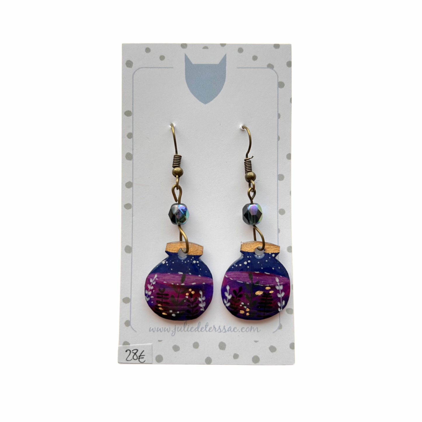 Boucles d’oreilles Julie Deterssac