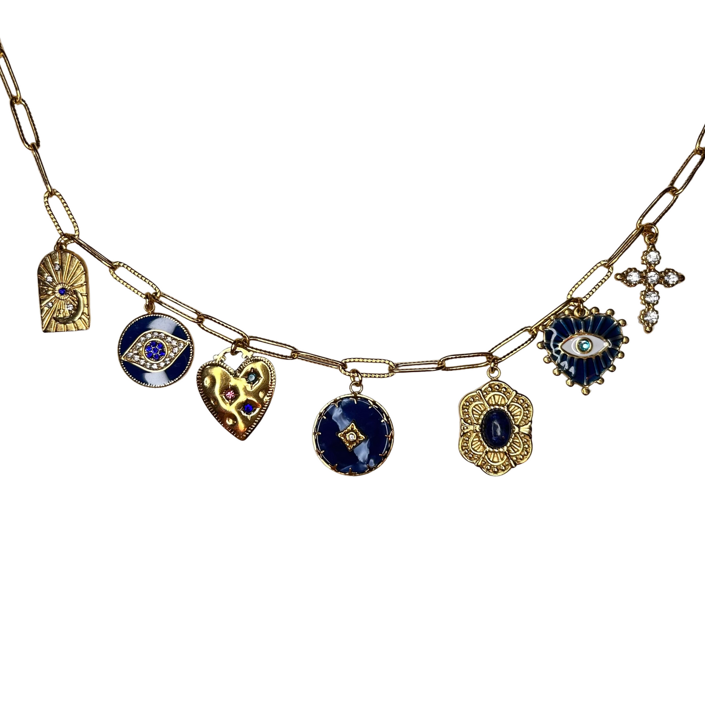 Collier à charms Lunaria bijoux