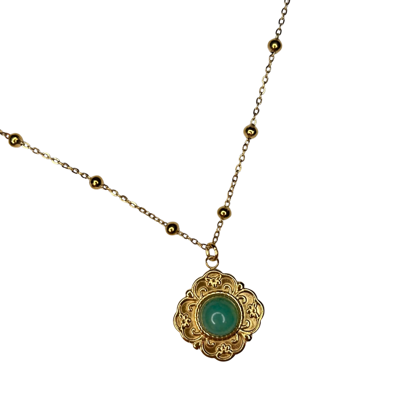 Collier Lunaria bijoux
