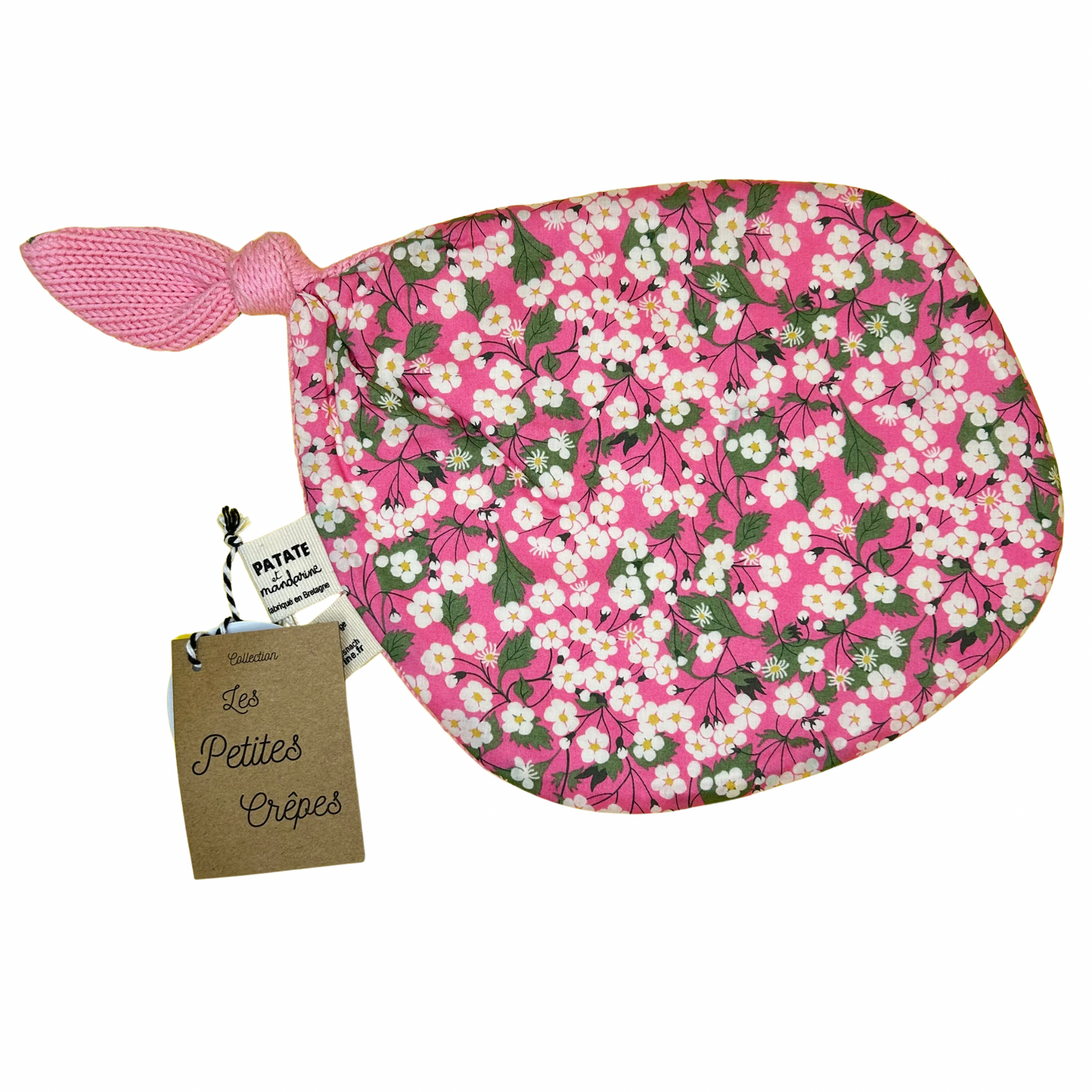 Doudou petite crêpe Patate et Mandarine