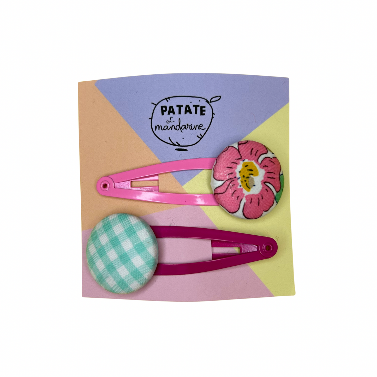 Barrettes patate et mandarine
