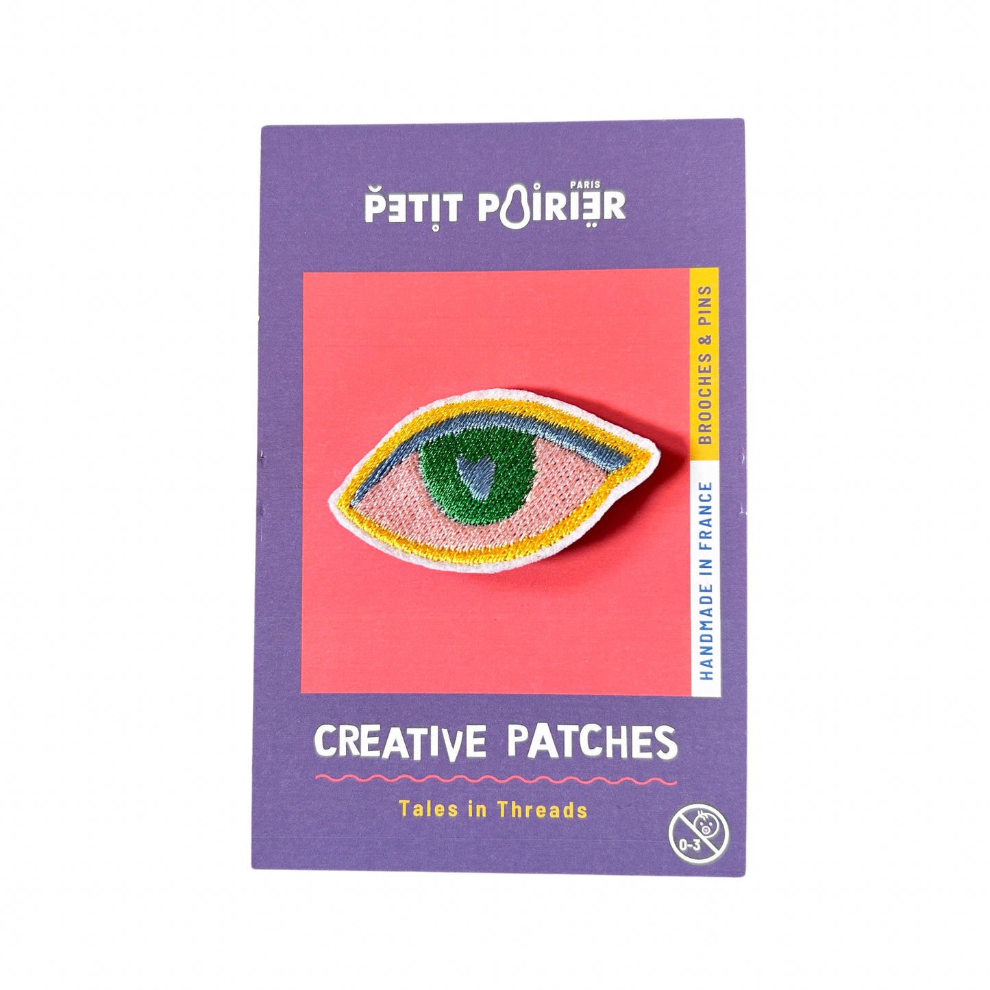 Broche œil Petit poirier