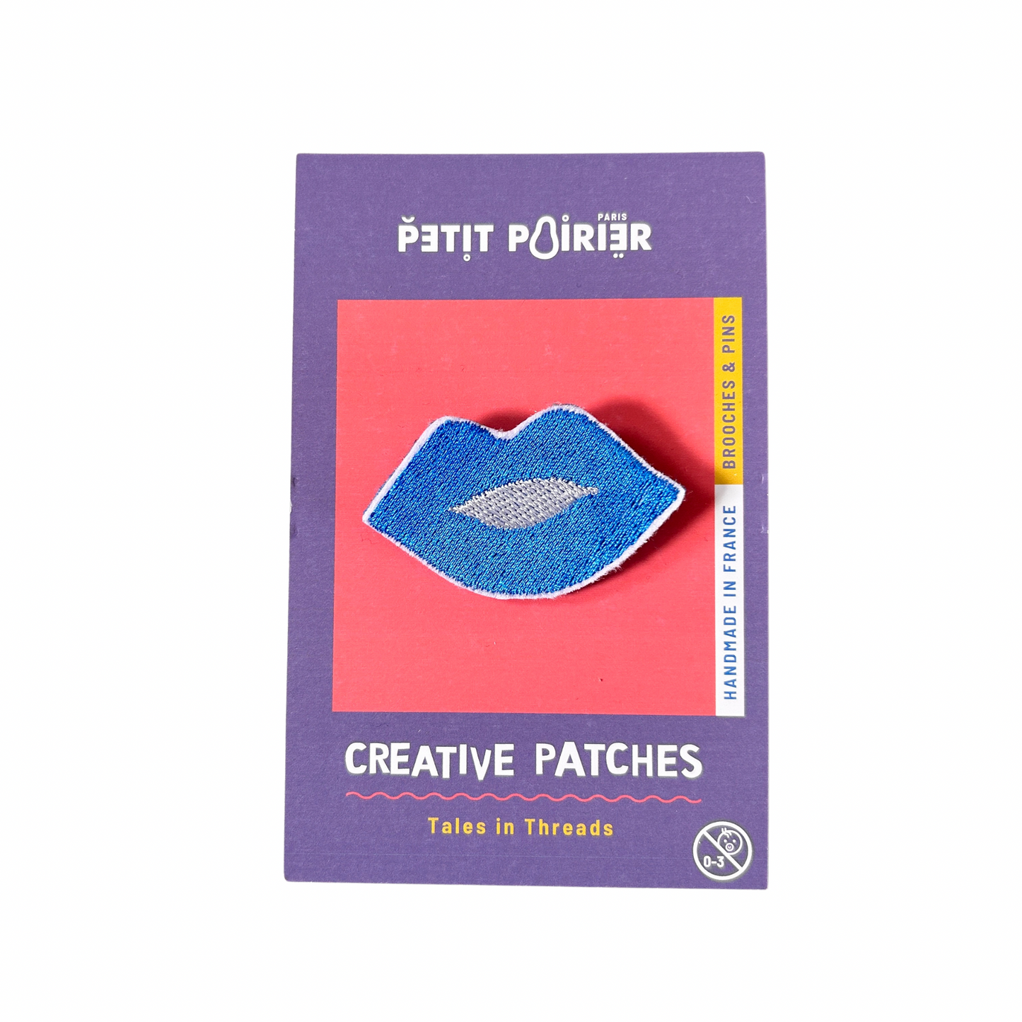 Broche lèvres Petit poirier