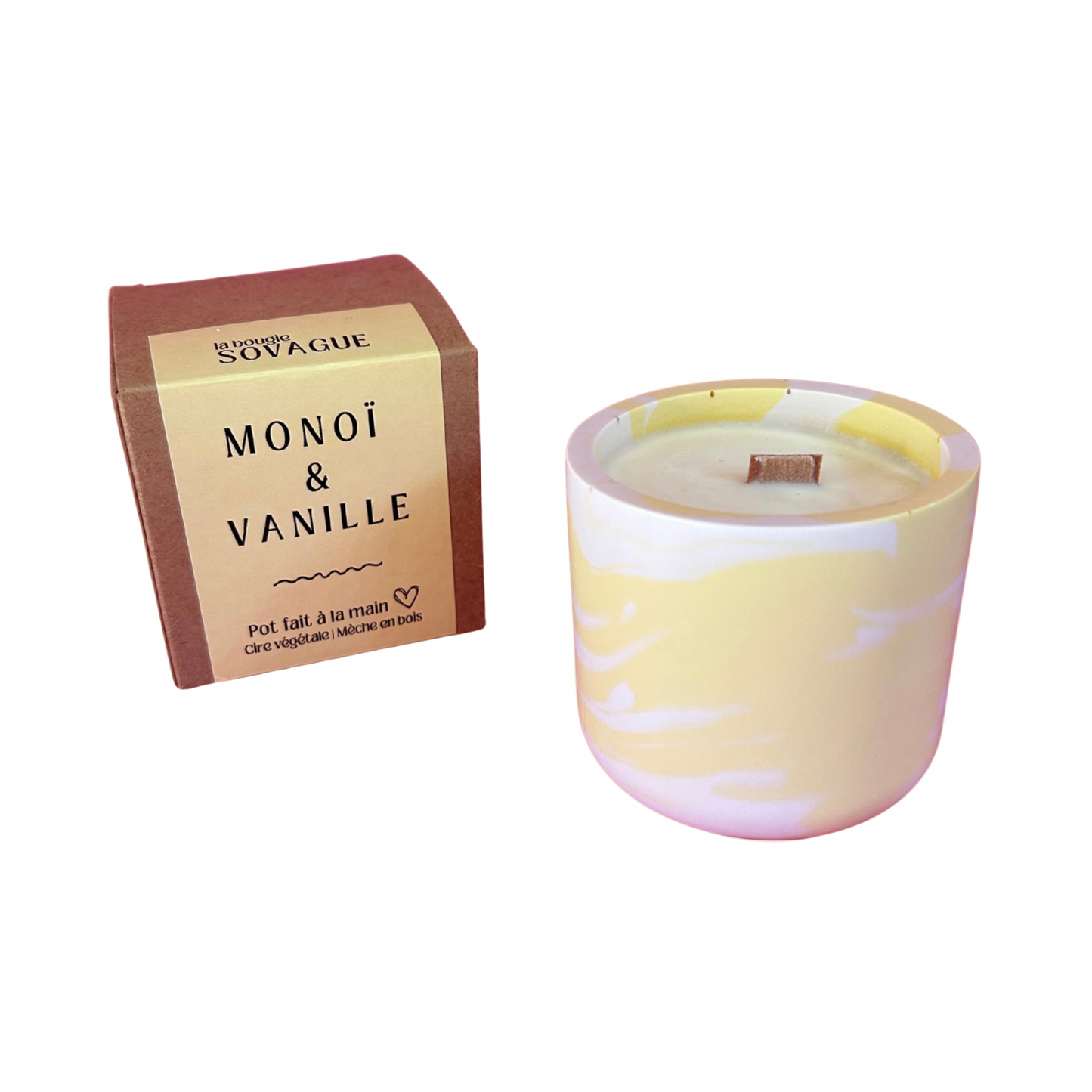 Bougie Monoi & vanille Sovague