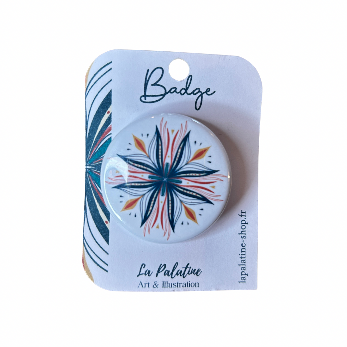 Badge illustré - différents modèles La palatine