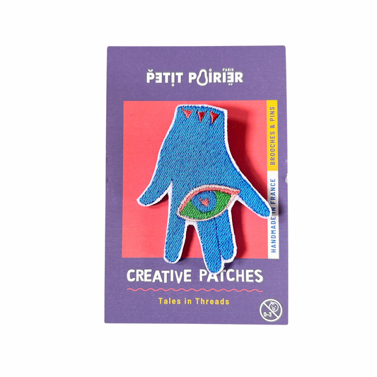 Broche main Petit poirier