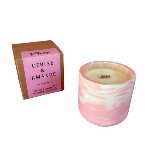 Bougie Cerise & amande Sovague