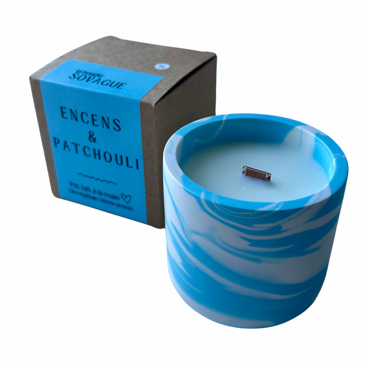 Bougie Encens & Patchouli Sovague