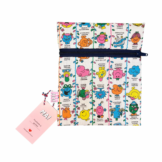 Pochette à Goûter Réutilisable Machatatelier