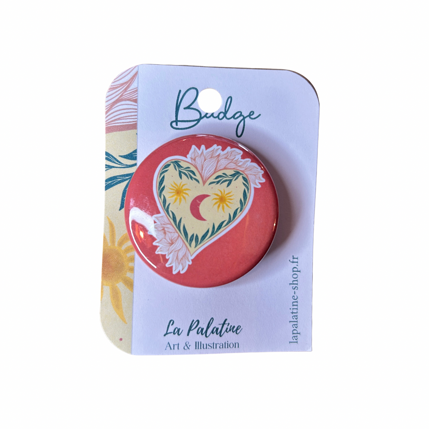 Badge illustré - différents modèles La palatine