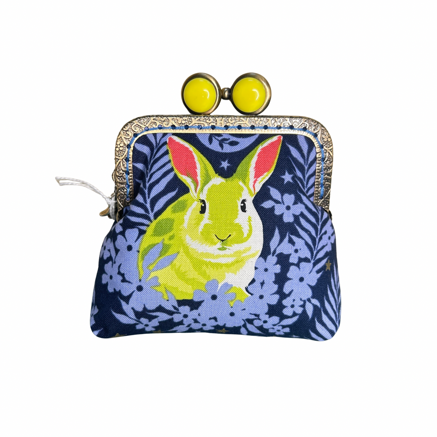 Porte-monnaie minaudière - Emma et le lapin blanc