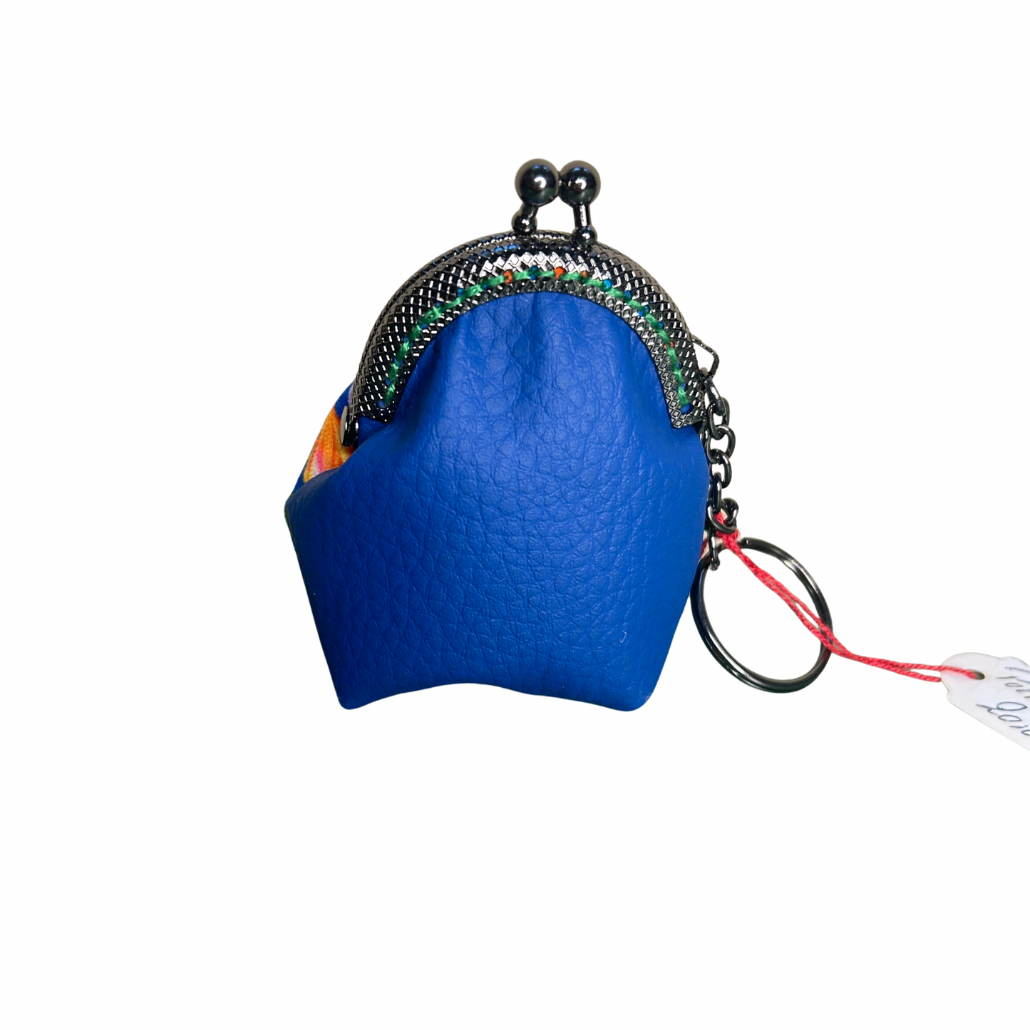 Porte-clefs bourse - Emma et le lapin blanc