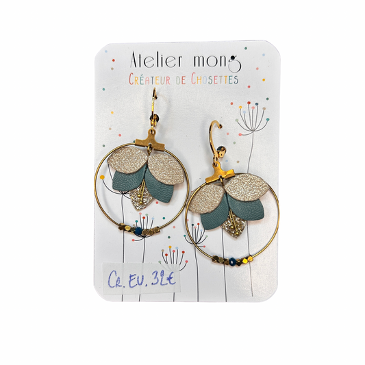 Boucles d’oreilles Atelier Mong