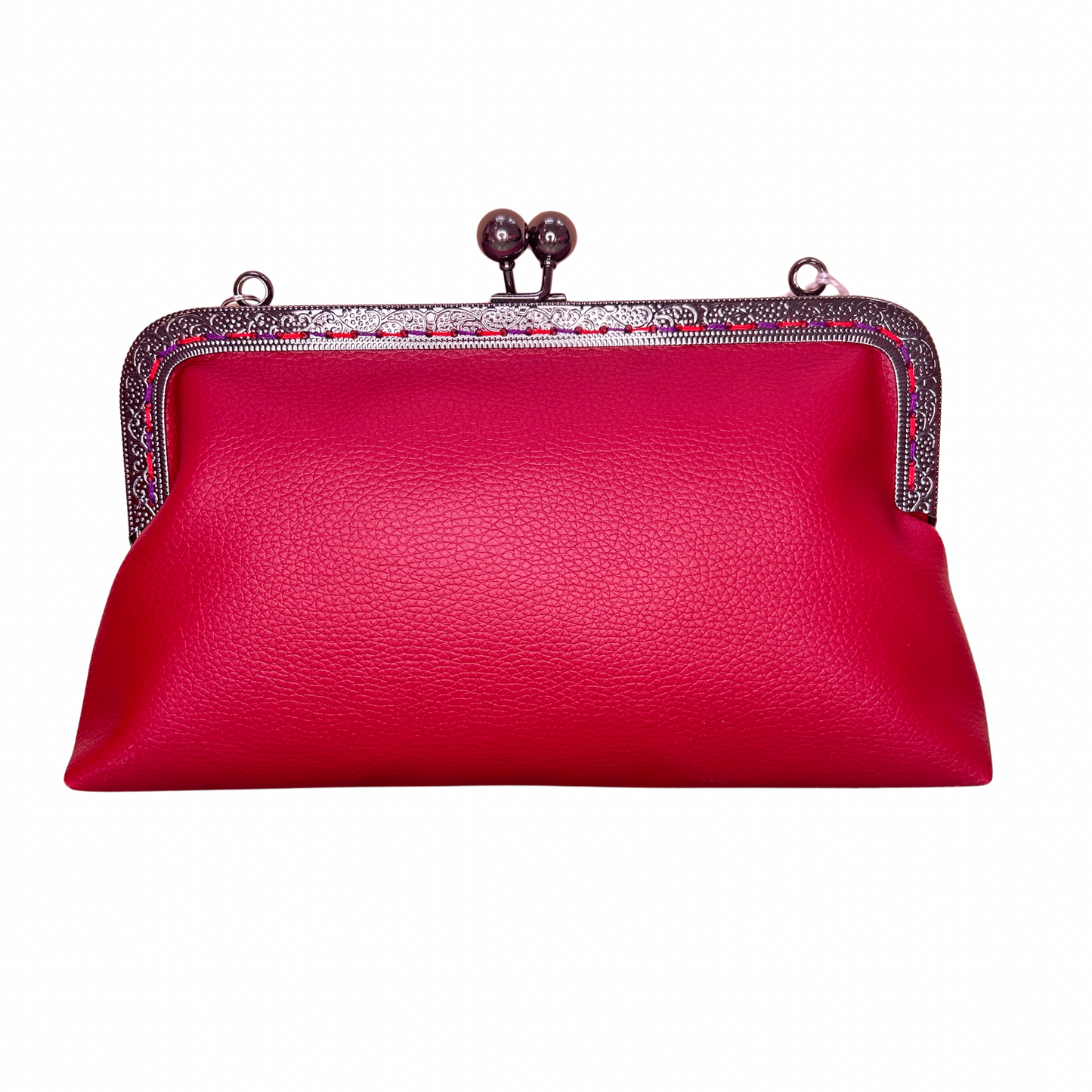 Pochette minaudière - Emma et le lapin blanc