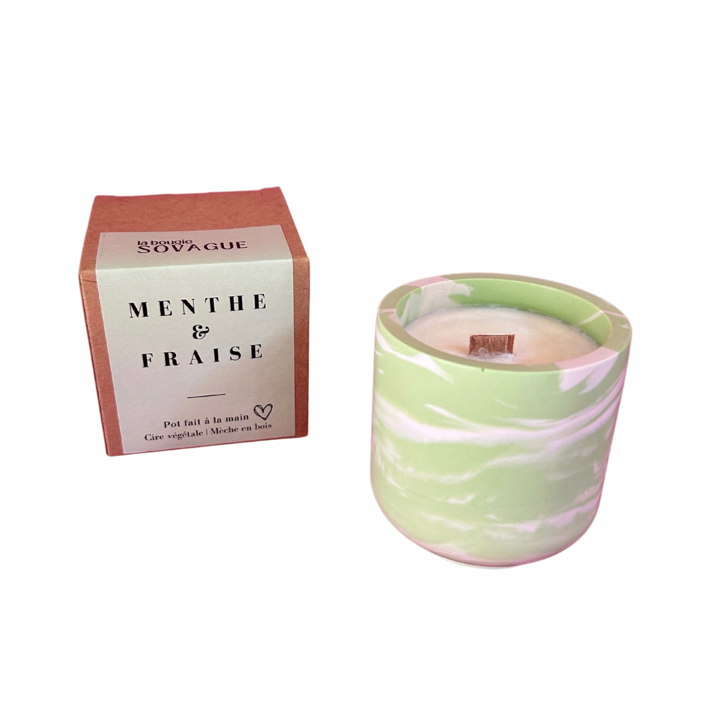 Bougie Menthe & fraise Sovague